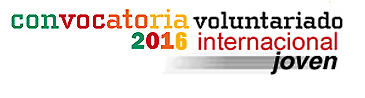 Convocatoria Programa Voluntariado Joven Internacional 2016